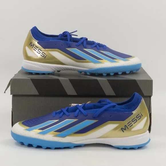 Adidas x Crazyfast Messi League TF Spark Genius ID0718 Soccer Cleats Multi-Size