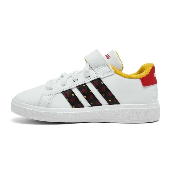 Adidas x Disney Kids Mickey Mouse Grand Court Sneakers Size 3 NIB NEW