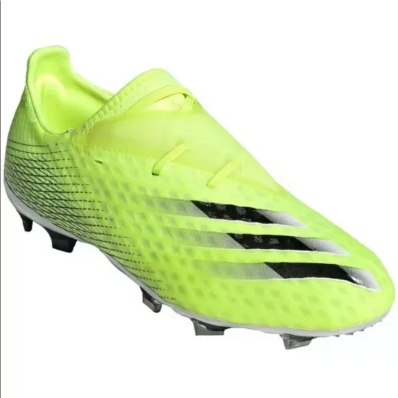 ADIDAS X GHOSTED.2 FG AG SOCCER CLEATS SHOES YELLOW - MENS SIZE 7