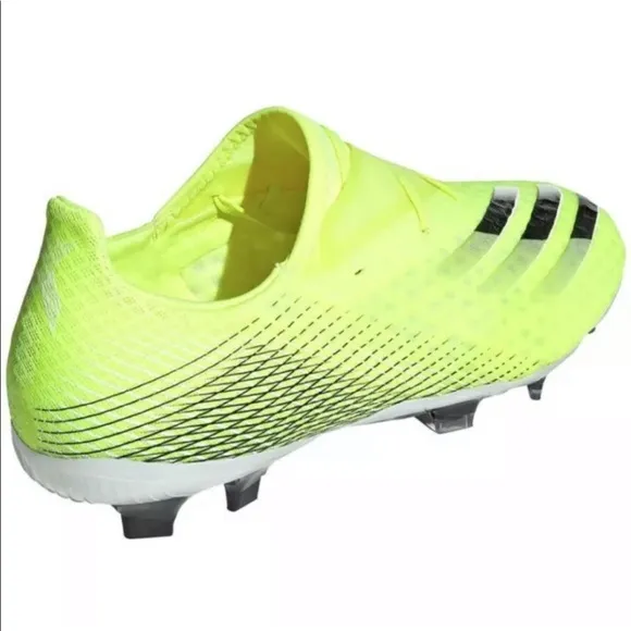 ADIDAS X GHOSTED.2 FG AG SOCCER CLEATS SHOES YELLOW - MENS SIZE 7