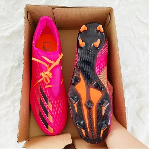 Adidas X Ghosted.2 FG-Shock Ground Soccer Shoes Size 13 New $120