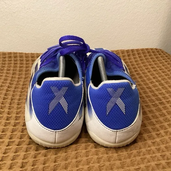 Adidas X Speedflow .3 Mens Sz 12 Blue White Soccer Cleats Shoes GW7480 S153