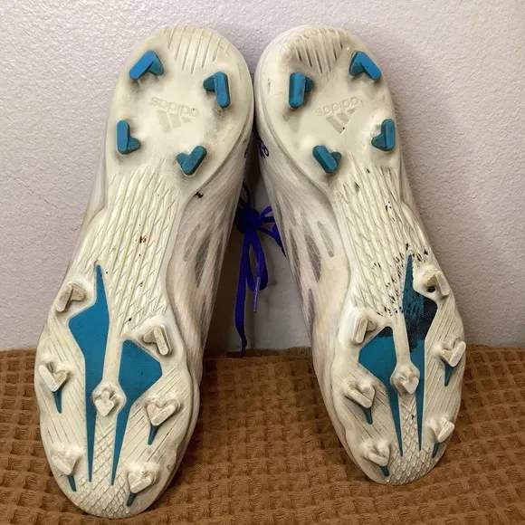 Adidas X Speedflow .3 Mens Sz 12 Blue White Soccer Cleats Shoes GW7480 S153