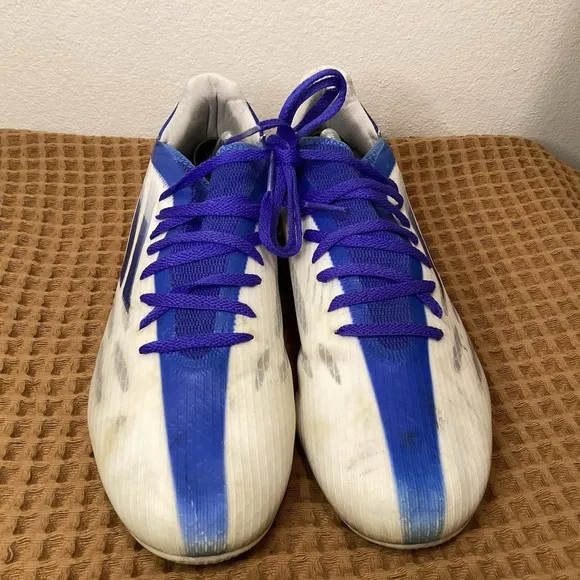 Adidas X Speedflow .3 Mens Sz 12 Blue White Soccer Cleats Shoes GW7480 S153