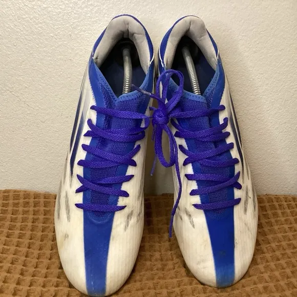 Adidas X Speedflow .3 Mens Sz 12 Blue White Soccer Cleats Shoes GW7480 S153