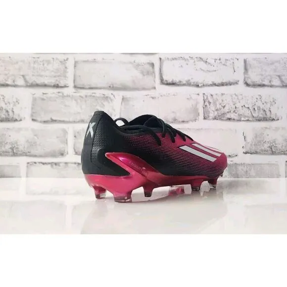 Adidas X Speedportal.1 FG Pink Black Soccer Cleats GZ5108 Size: M6.5/W7.5