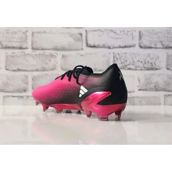 Adidas X Speedportal.1 FG Pink Black Soccer Cleats GZ5108 Size: M6.5/W7.5