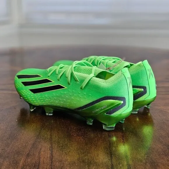 Adidas X Speedportal.1 FG Soccer Cleats Shoes Women's 5.5 Solar Green Messi New