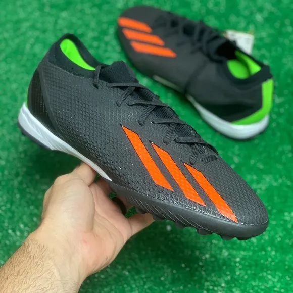 Adidas X Speedportal.3 TF Low Mens Soccer Shoes Black Red GW8487 NEW Size 13