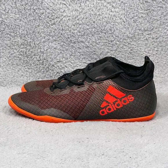 Adidas X Tango 17.3 IN Mens Size 11 Soccer Shoes Sneakers Core Black Red Orange