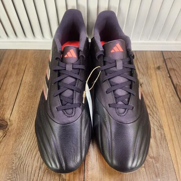 Adidas Copa Pure 2 League FG Mens Sz 11.5 Purple Silver Low Soccer Cleats IG8716