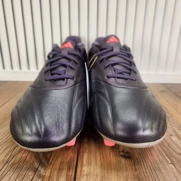 Adidas Copa Pure 2 League FG Mens Sz 11.5 Purple Silver Low Soccer Cleats IG8716