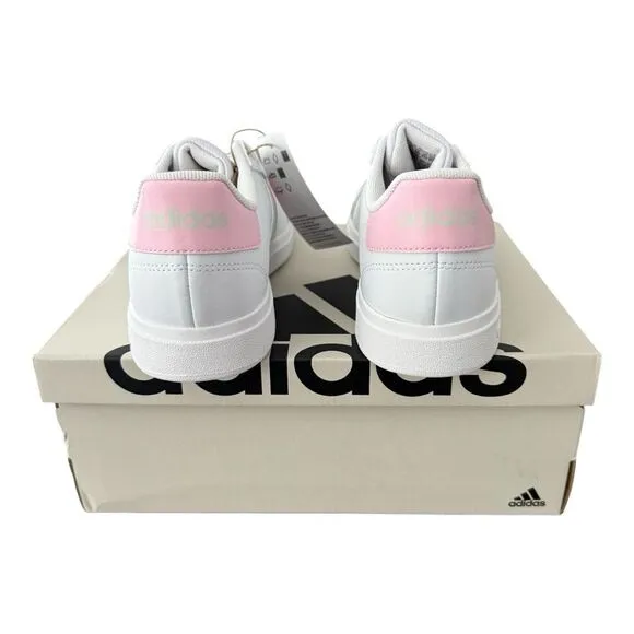 Adidas Grand Court 2.0 Big Kids Youth Size 6 IH4886 White Pink Green
