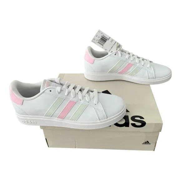 Adidas Grand Court 2.0 Tennis Shoes Big Kids Youth Size 6 IH4886 White