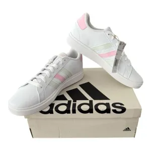 Adidas Grand Court 2.0 Tennis Shoes Big Kids Youth Size 6 IH4886 White