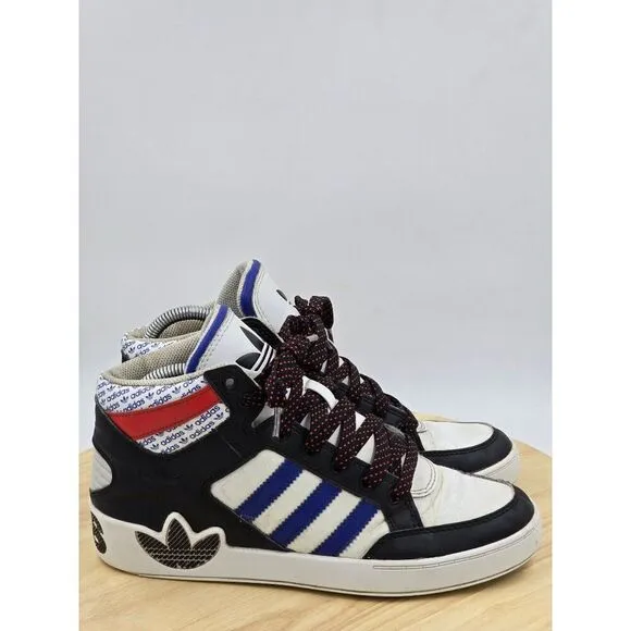 Adidas Mens Hard Court High J 'Transmission Pack - White' basketball shoes sz 6