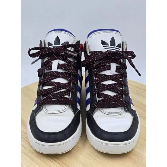Adidas Mens Hard Court High J 'Transmission Pack - White' basketball shoes sz 6
