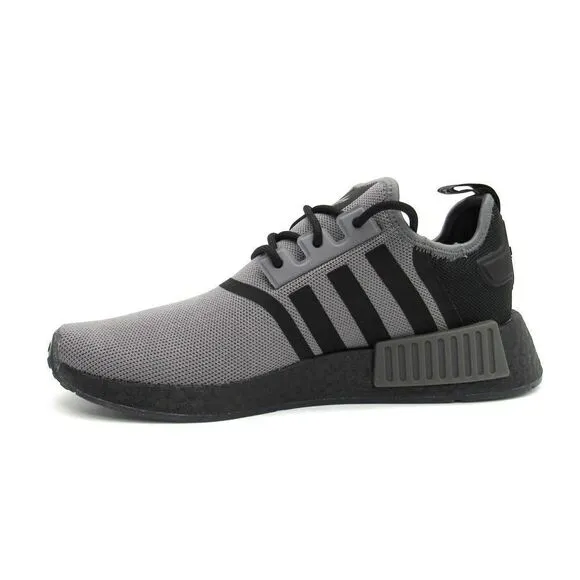 Adidas Originals NMD_R1 &quot;Grey Four/Core Black&quot; Men's Running Shoe SZ 7 1/2