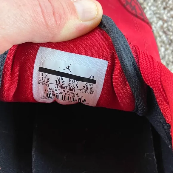 Air Jordan 2014 red cement shoes