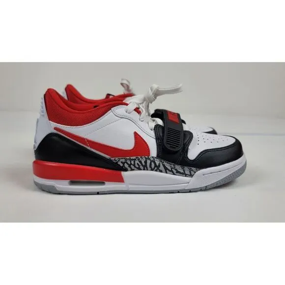 Air Jordan Legacy 312 Sneakers GS 7Y,  Womens 8.5.‎ Fire Red Shoes CD9054-160