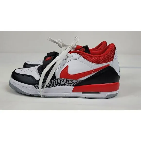 Air Jordan Legacy 312 Sneakers GS 7Y,  Womens 8.5.‎ Fire Red Shoes CD9054-160
