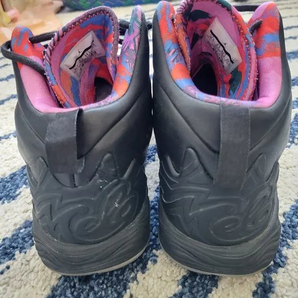 Air Jordan Melo M10 Year Of The Horse Men's Size 10.5 Black Purple Red