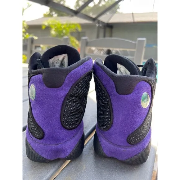 Air Jordan Men 13 Retro Court Purple Black Sneaker Size 11