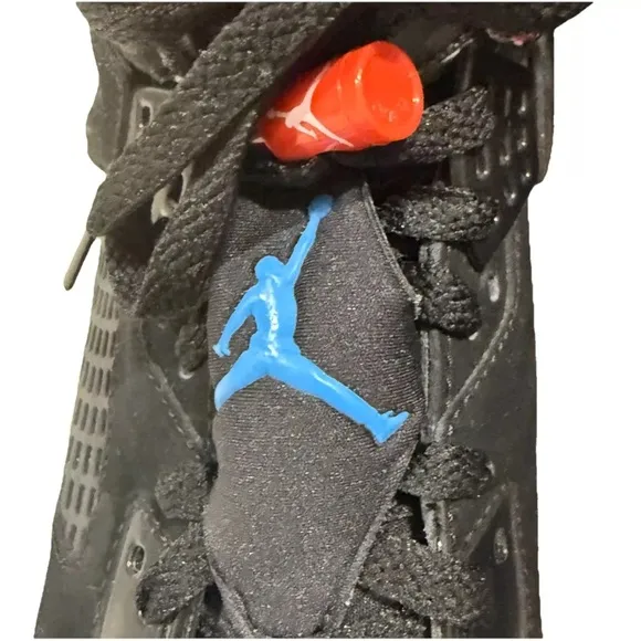 Air Jordan Nike Spizike Black Varsity Red Cement Gray 315371 Snekaers 14 US