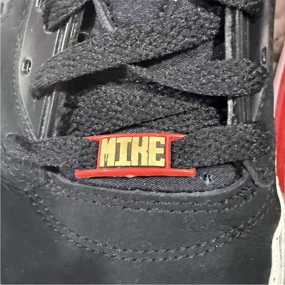 Air Jordan Nike Spizike Black Varsity Red Cement Gray 315371 Snekaers 14 US