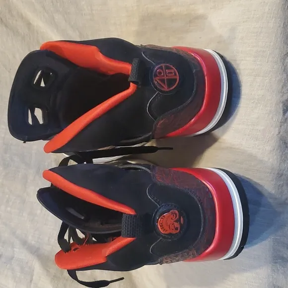 Air Jordan Spizike Red and White Court Shoes SZ 10.5