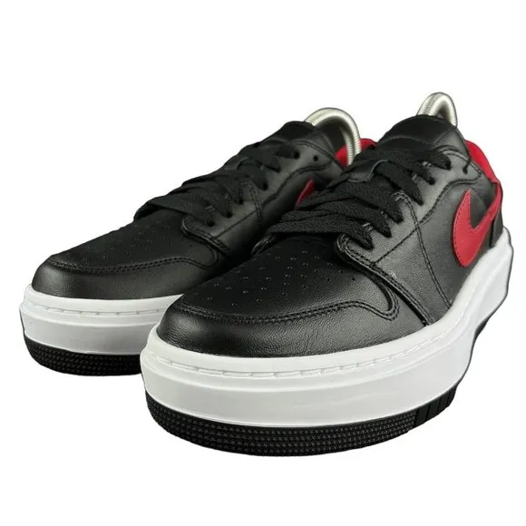 Air Jordan Women's 1 Elevate Low Black Gym Red White Shoes DH7004-061 Sizes 7-9