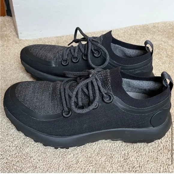 allbirds | Men's Trail Runners SWT Sneakers black/charcoal | Size 10