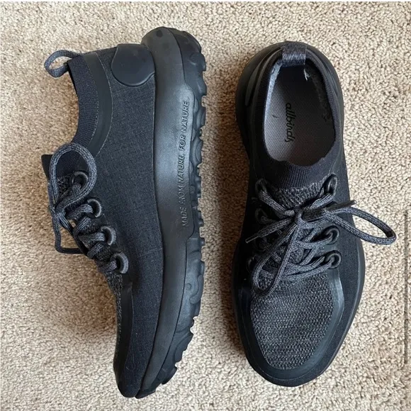 allbirds | Men's Trail Runners SWT Sneakers black/charcoal | Size 10