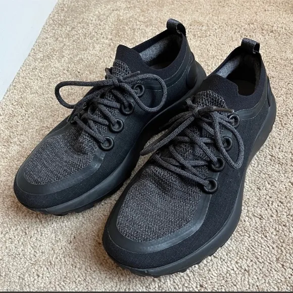 allbirds | Men's Trail Runners SWT Sneakers black/charcoal | Size 10