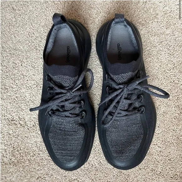 allbirds | Men's Trail Runners SWT Sneakers black/charcoal | Size 10