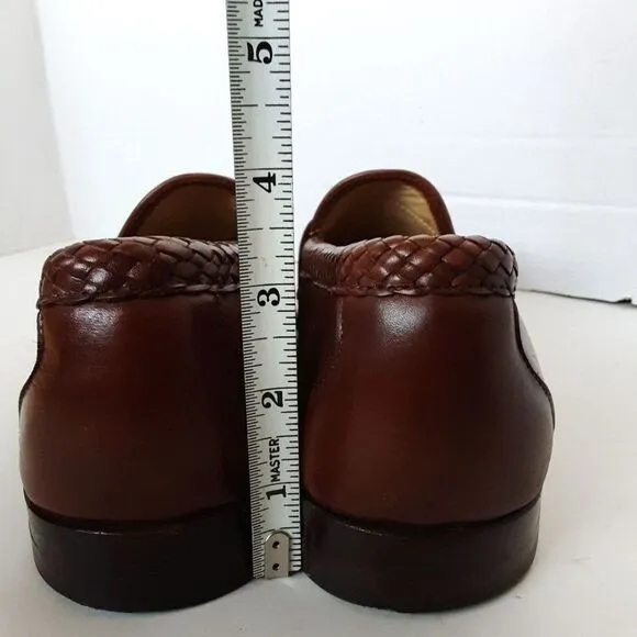 Allen Edmonds Men's 9C Loafer Tassel Leather Shoes