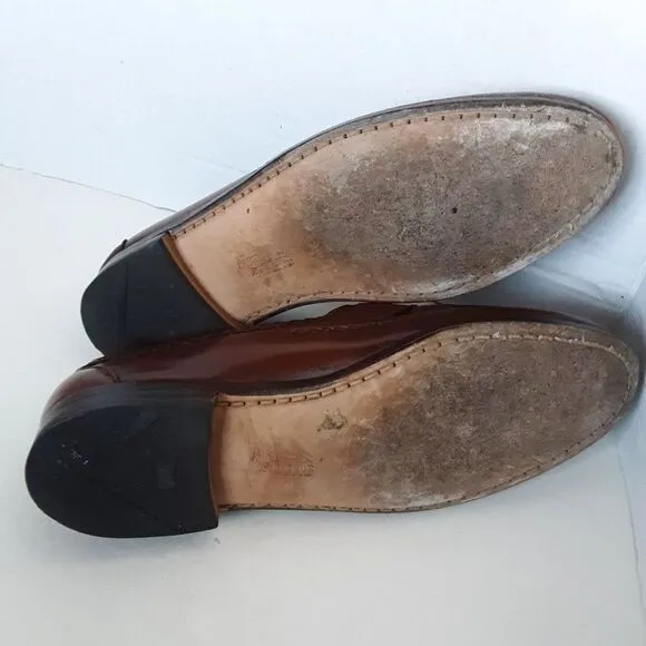 Allen Edmonds Men's 9C Loafer Tassel Leather Shoes