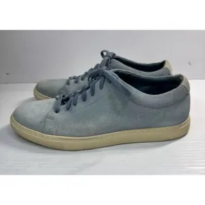 Allen Edmonds Men’s Canal Court Low Top Sneakers Suede Lace Up Shoes Blue Sz 9.5