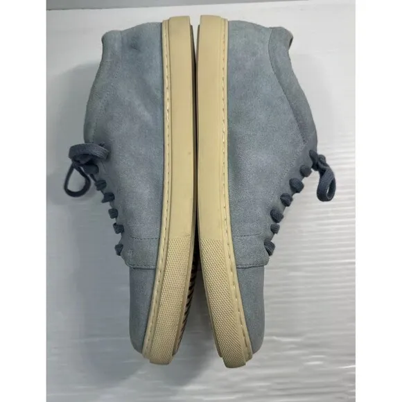 Allen Edmonds Men’s Canal Court Low Top Sneakers Suede Lace Up Shoes Blue Sz 9.5