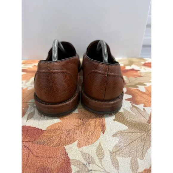 Allen Edmonds Randolph Men's Size 11 B Brown Leather Penny Loafers Bench Welt