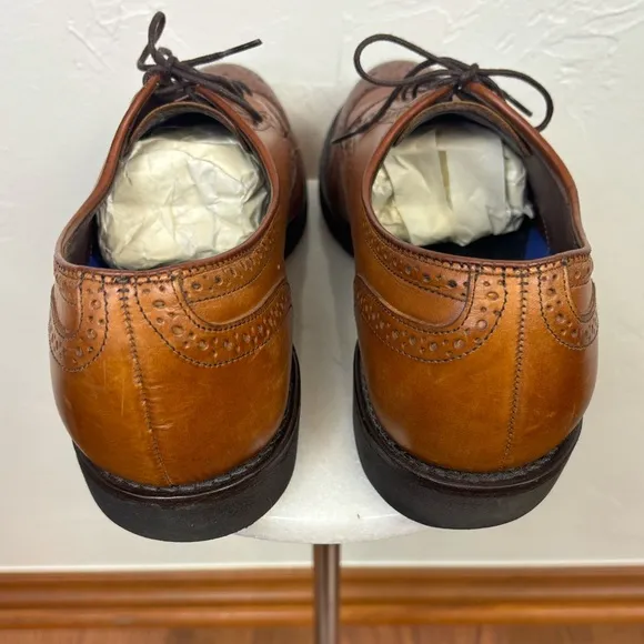 ALLEN EDMONDS‎ Road Warrior Lax Derby Leather Shoes Men's Brown Dress Oxford 12