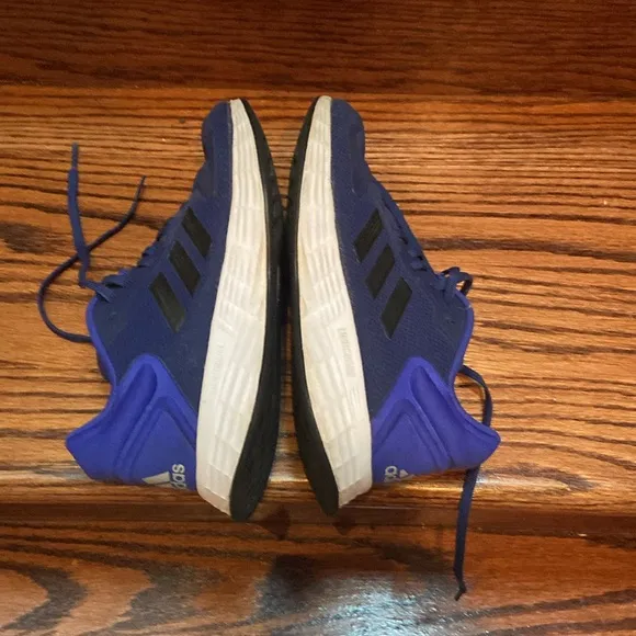 Almost New Hard to Find Royal Blue Adidas Duramo 10 Running Sneakers for Kids