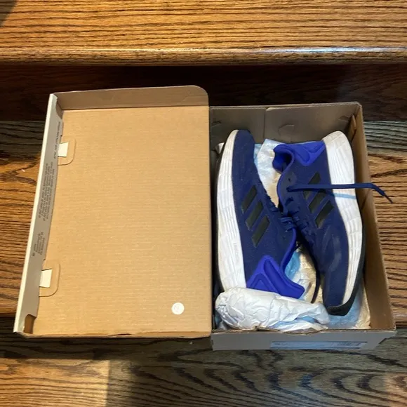 Almost New Hard to Find Royal Blue Adidas Duramo 10 Running Sneakers for Kids