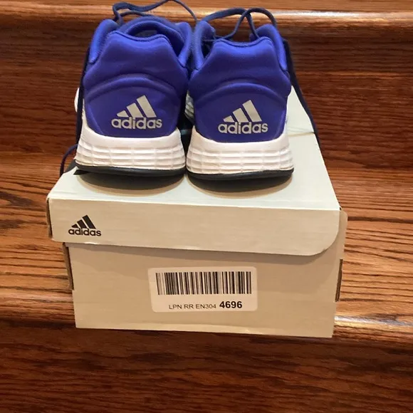 Almost New Hard to Find Royal Blue Adidas Duramo 10 Running Sneakers for Kids