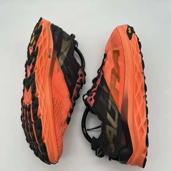 Altra Mont Blanc Trail Running Shoes Mens Size 10 Vibram Orange ALOA547K602