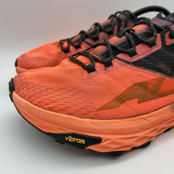 Altra Mont Blanc Trail Running Shoes Mens Size 10 Vibram Orange ALOA547K602