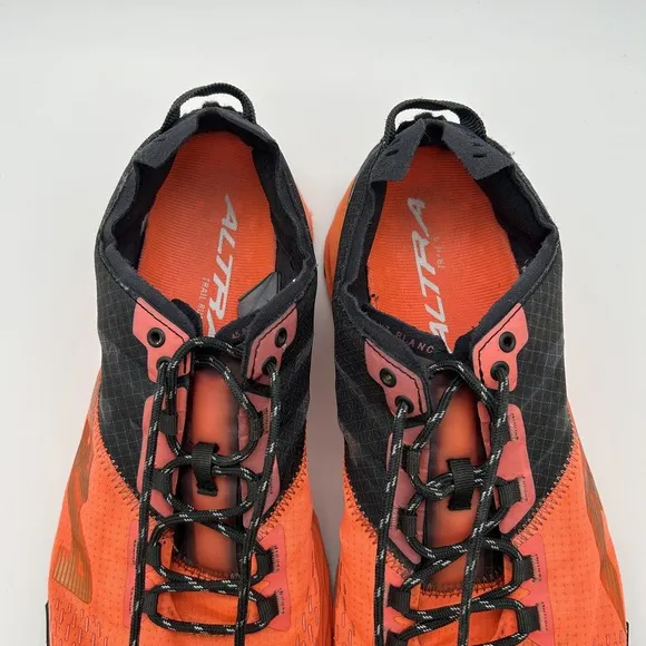 Altra Mont Blanc Trail Running Shoes Mens Size 10 Vibram Orange ALOA547K602