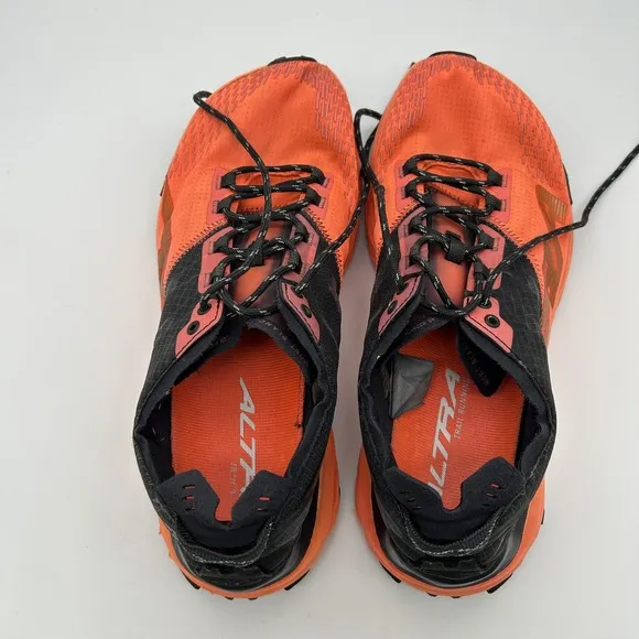 Altra Mont Blanc Trail Running Shoes Mens Size 10 Vibram Orange ALOA547K602