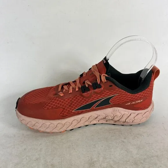 Altra Outroad Sneaker Women's 6.5 Red Orange Trail Running Shoes AL0A7R72680