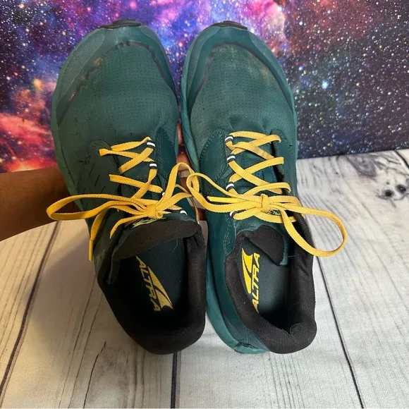 Altra Superior 5 Men Sz 12.5 Hunter Green Athletic Running Trail Hiking Shoes